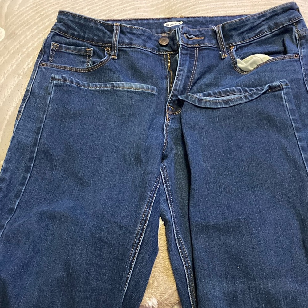 Old navy jeans no rips or holes